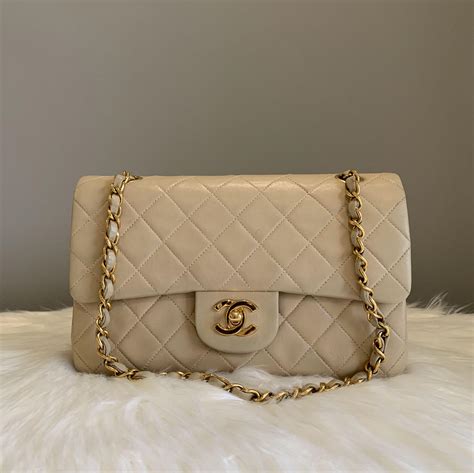 chanel beige classic flap small|Chanel Small Classic Flap Bags For Sale .